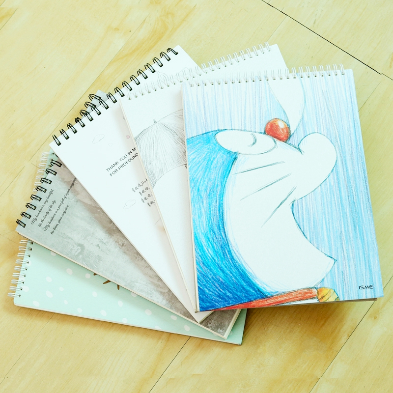 卡通创意素描本手绘速写本素描本马克本绘画本16k画画本a4速写本