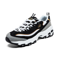 Skechers斯凯奇男女款D'lites潮流黑白熊猫鞋运动跑步鞋99999745