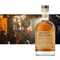 洋酒 三只猴子(Monkey Shoulder)调和纯麦威士忌700ml*1