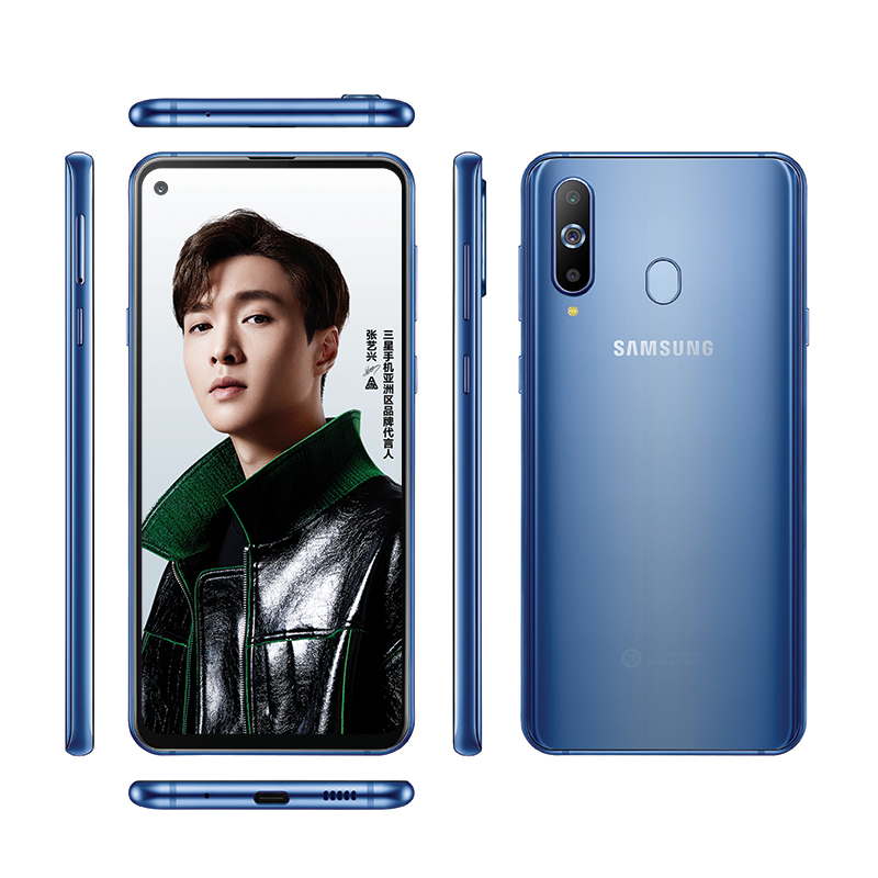 SAMSUNG/三星 Galaxy A8s (SM-G8870) 6GB+128GB 渐变色 精灵蓝 黑瞳全视屏 移动联通电信4G手机双卡双待