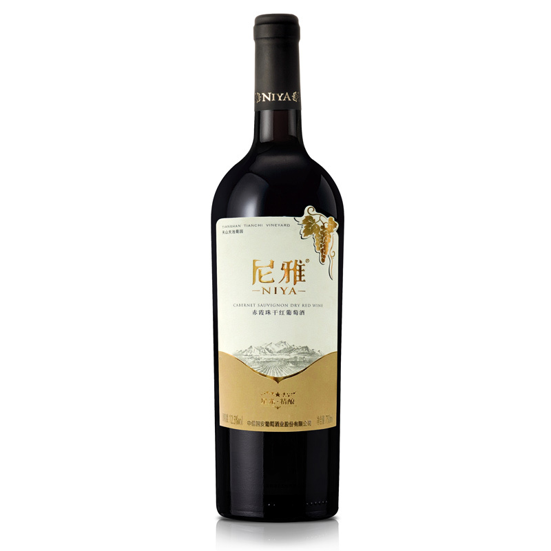 尼雅（NIYA）红酒新疆产区星光精酿赤霞珠干红葡萄酒750ml 干红单支
