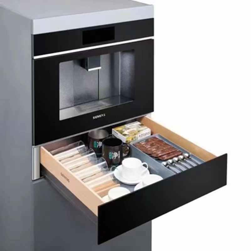 SIEMENS西门子嵌饮机搭配收纳抽屉MS500BI01C家用联保高清大图