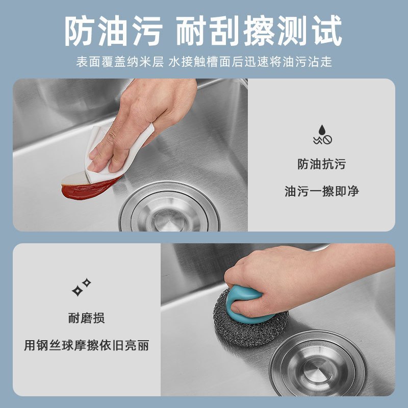 SEREN HOME赛恩卫浴小单槽水槽不锈钢洗菜盆茶水间吧台迷你台上台中台下盆阳台小尺寸水槽