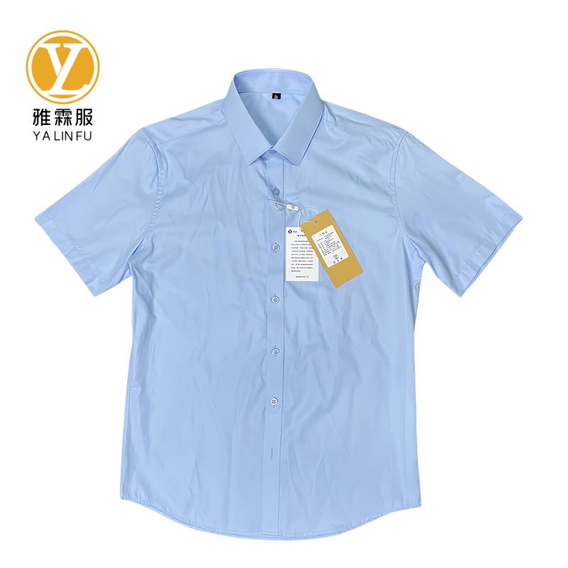 雅霖服 夏季短袖衬衫24YS-G01 件高清大图