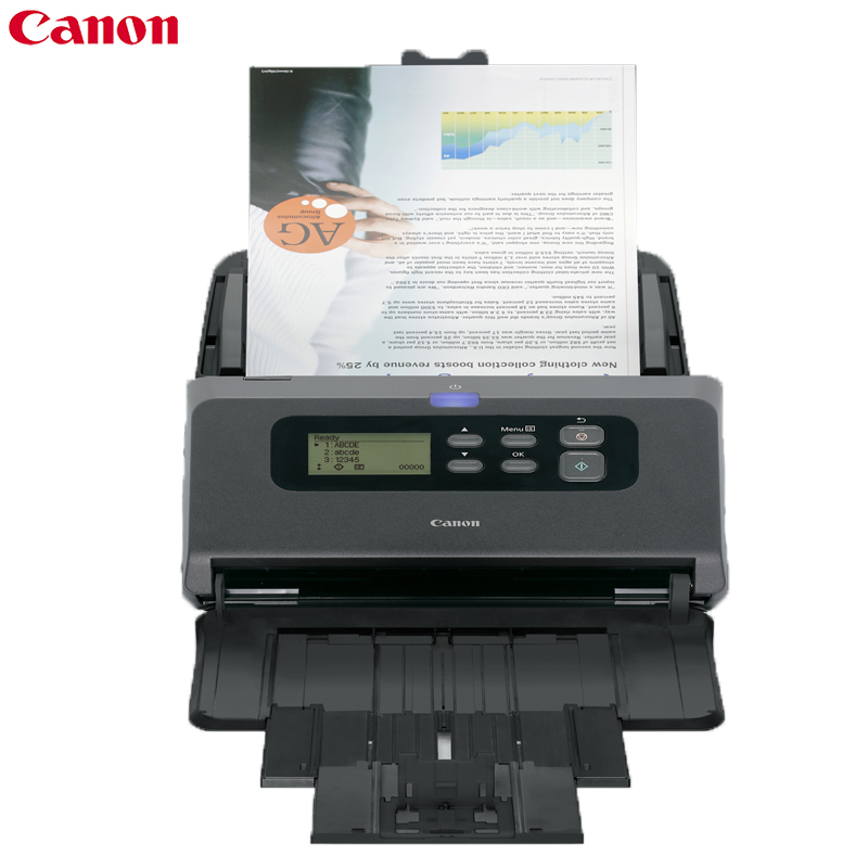 佳能 (Canon) DR-M260E A4幅面高速文件扫描仪 60页120面每分钟 内含客观题阅卷系统