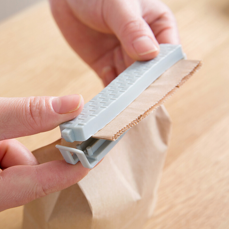 优百思食品袋密封夹零食塑料袋封口夹大号食物潮夹子奶粉封袋夹sn6384