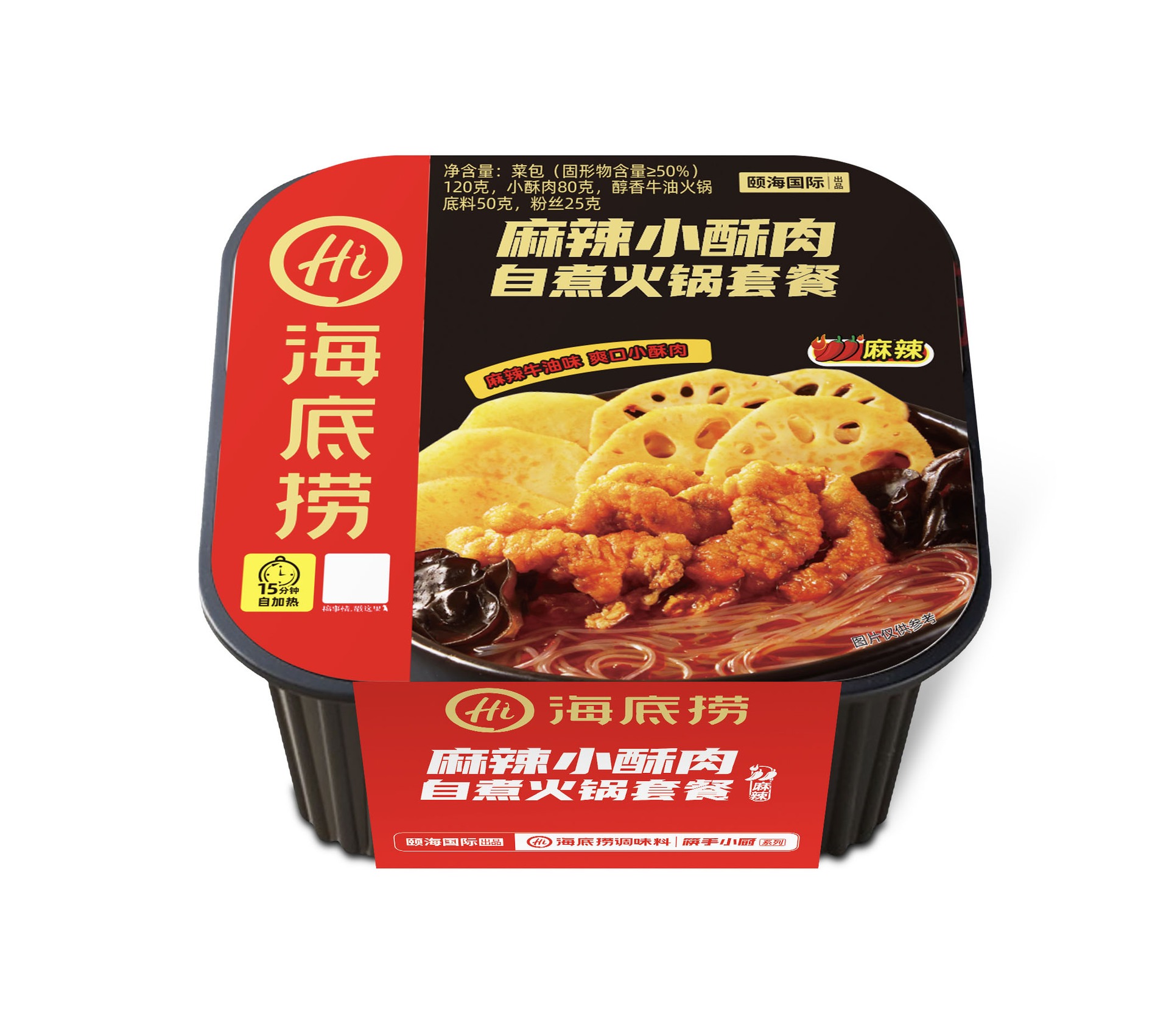 海底捞自热火锅麻辣小酥肉275克/盒