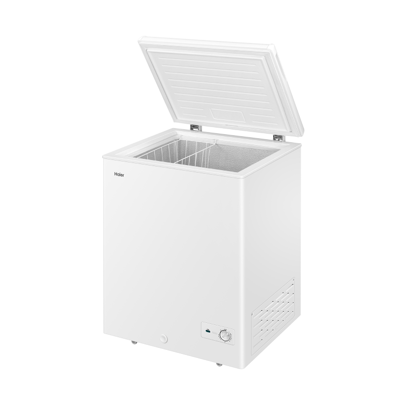海尔(Haier)142升家用卧式冰柜 冷柜 小冰箱 1级能效