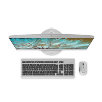 联想(Lenovo)AIO520-24 23.8英寸致美一体机(I3-7020U 4G 1T 2G独显 w10 银色)