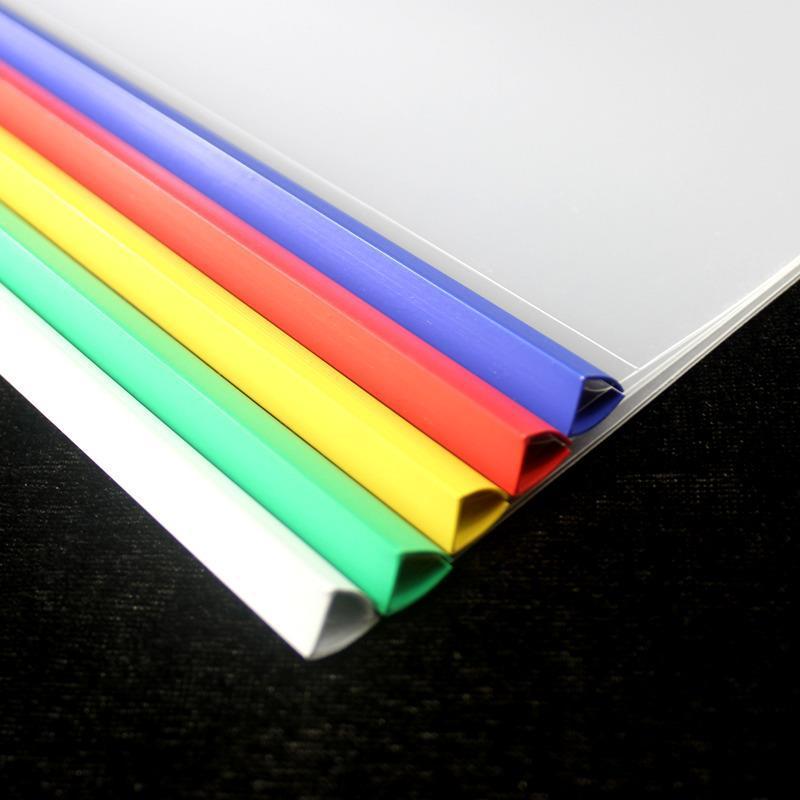 透明a3横式图纸夹大号8k文件夹抽杆夹拉杆夹报告夹抽杆10个装