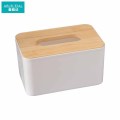 爱路达 纸巾盒抽纸盒中号18*12*9.5cm楠竹盖/个