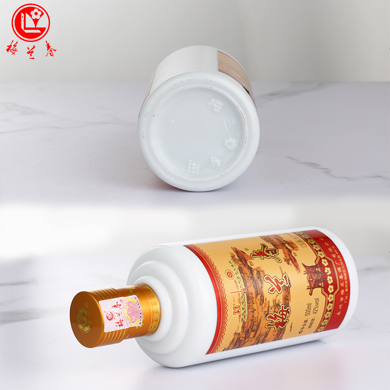 梅兰春 42度芝麻香型 白酒 500ml 6瓶整箱装 中华老字号 京剧大师梅兰芳故乡美酒[新旧包装随机发货]