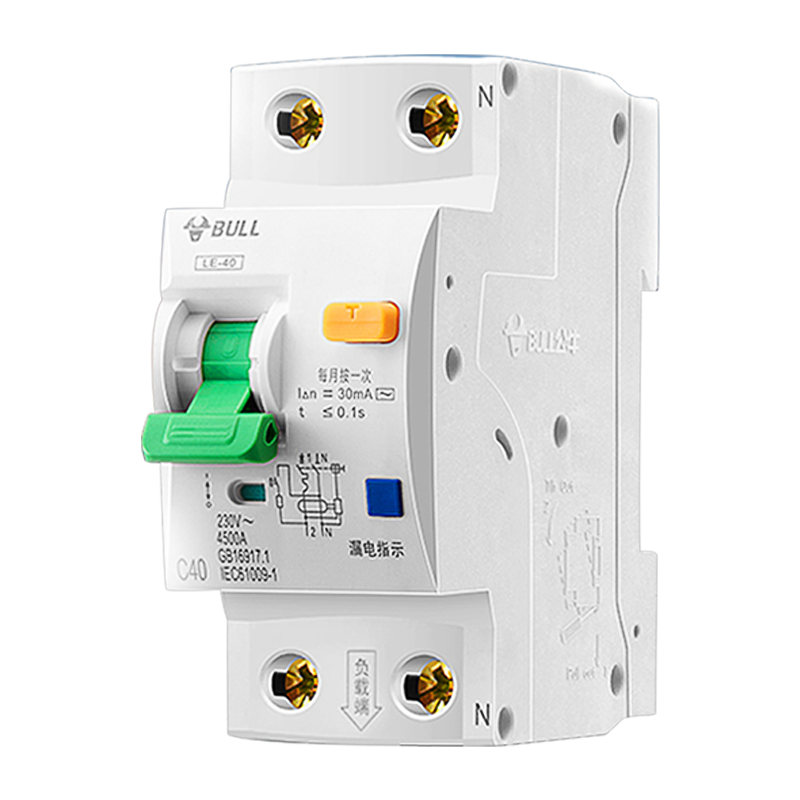 公牛漏电保护开关家用空气开关带漏保断路器32a空调总开关保护器 1p n