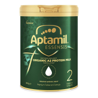澳洲爱他美(aptamil)绿色奇迹绿罐有机A2蛋白进口婴幼儿二段奶粉900g/罐装 效期到26年