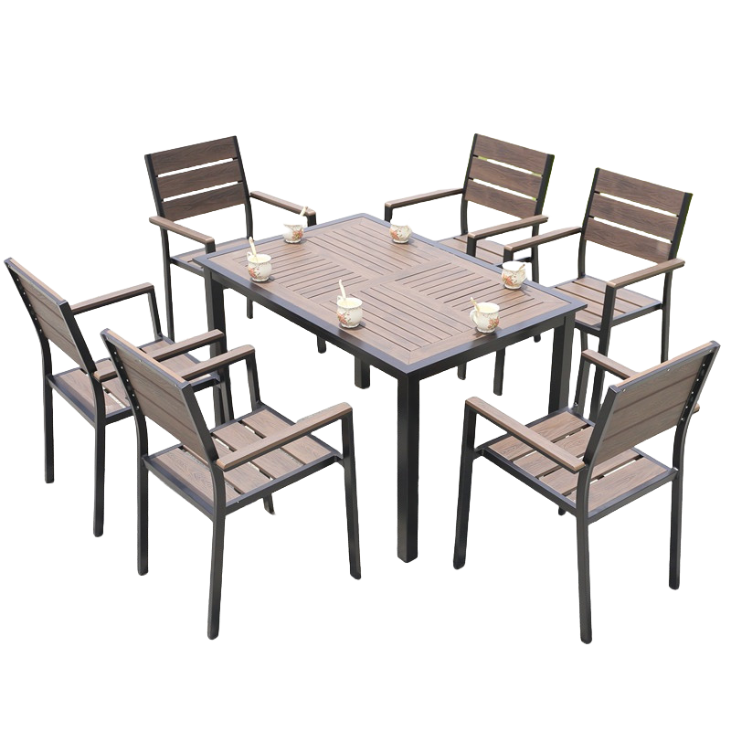 蕃蒂户外桌椅1.2米套高清大图