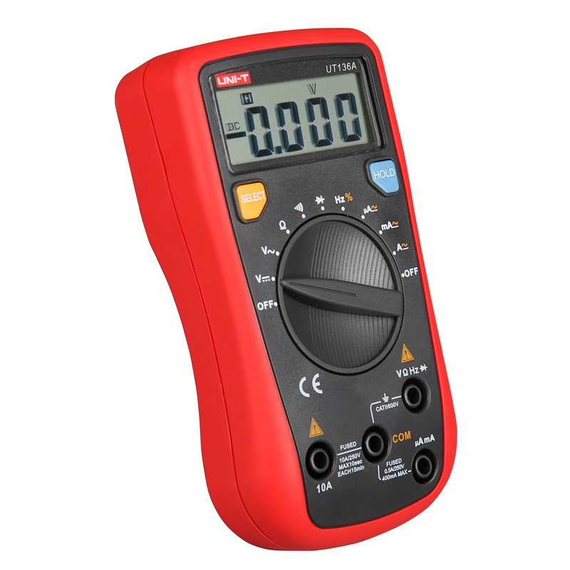 优利德(UNI-T) 掌上型数字万用表UT136A