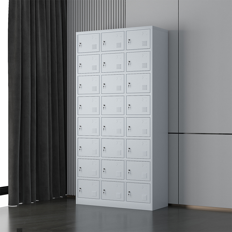 中豫鑫泽ZYXZ4071971铁皮更衣柜储物柜寄存包柜24门更衣柜(加厚款)