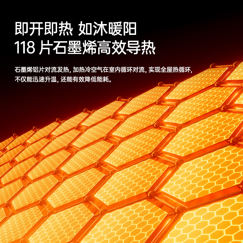 新品先锋石墨烯踢脚线电暖器语音家用取暖器客厅浴室暖风机电暖气DTJ-YY1R高清大图