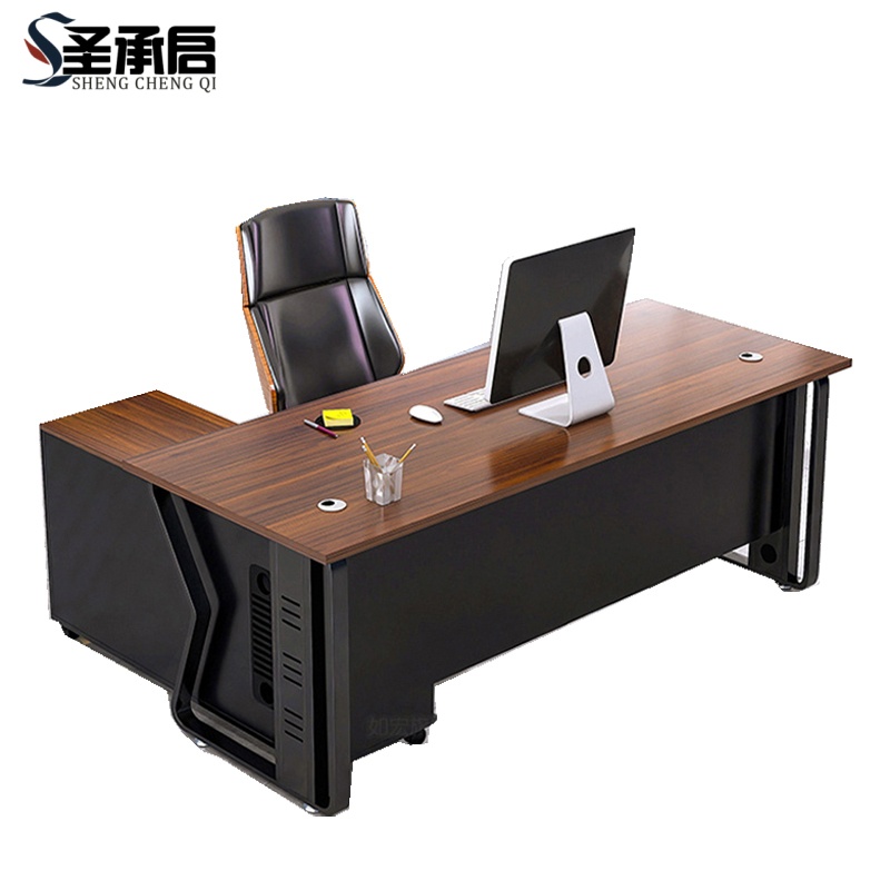 圣承启 老板办公桌 1.4m张高清大图