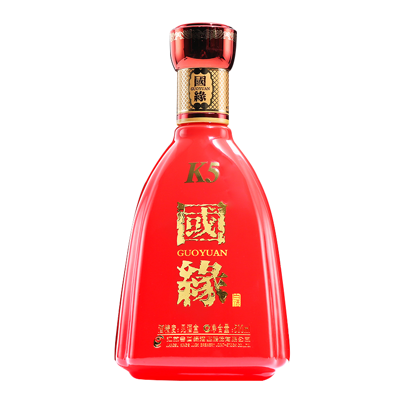 今世缘 国缘K5 幽雅醇厚型白酒 42度 500ml*4瓶 整箱装 苏宁自营高清大图