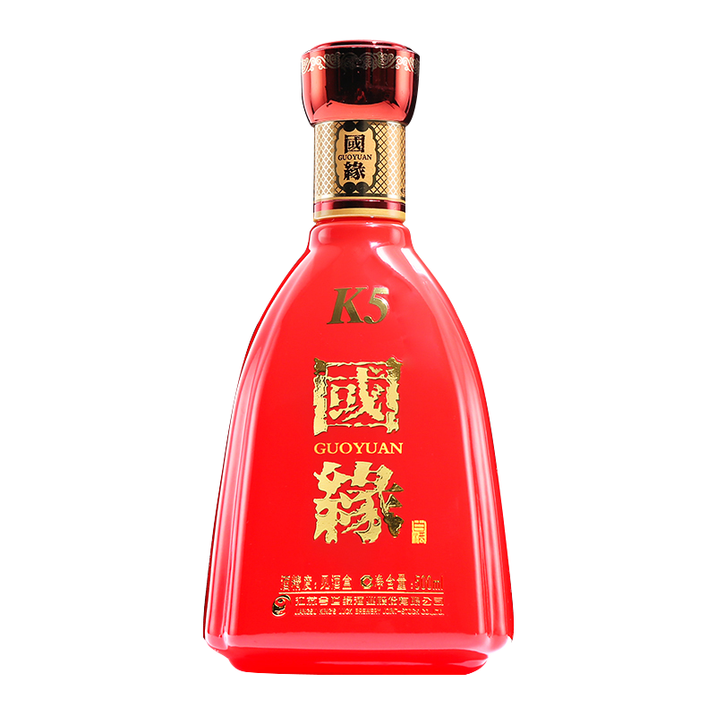 今世缘 国缘K5 浓香型 白酒 42度500ml*4 整箱装 婚庆喜宴