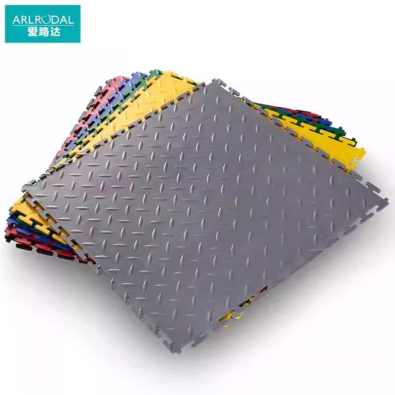 爱路达PVC拼装防滑地垫加厚6mm 500*500*6mm/块