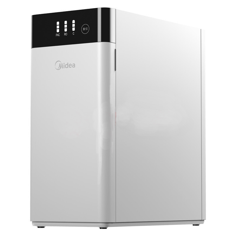 美的/Midea 净水器MRO1790B-400G 家用橱下式反渗透双出水2:1低废水比净水机