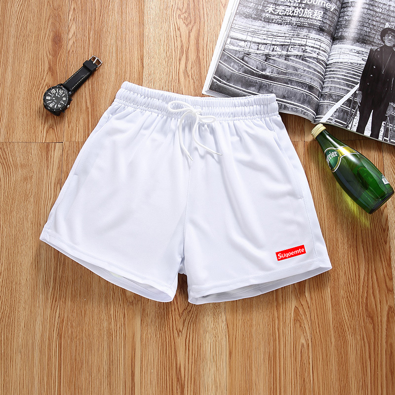 三分短裤男潮运动夏季男士跑步速干健身3分超短裤宽松休闲沙滩裤916