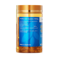 直邮 2瓶|Healthy Care 深海角鲨烯鱼油胶囊 1000mg200粒/瓶