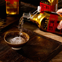 永丰牌北京二锅头白酒出口小方瓶永丰二锅头金瓶纯粮酒46度清香型500ml纯粮食酒 金瓶2瓶豪华礼盒装
