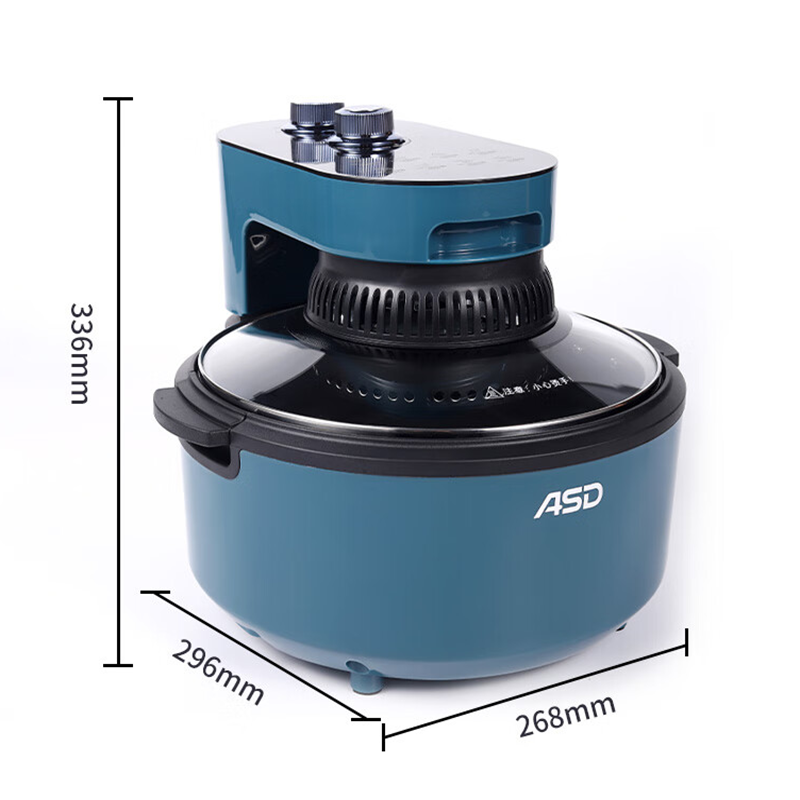 爱仕达(ASD)家用空气炸锅环形可视天窗4.5L AK-Y45J911