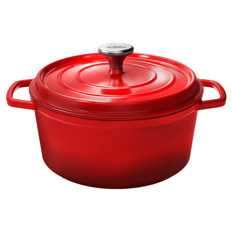 澳得迈/AODMA 聚能珐琅锅S16 红色22cm