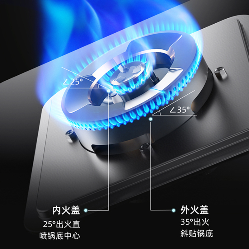 华帝烟灶套装eJ001+eZ001天然气 22m³飓风闪吸+4.8KW大火力 挥手智控 420pa风压