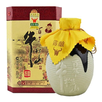 【领券再减10】牛栏山 百年陈酿 52度 400ml*6瓶 浓香型白酒 整箱装（三牛）