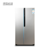 Huari华日BCD-580WHDB 580升风冷无霜智能温控不锈钢面板对开门冰箱（卡其银）