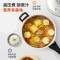 苏泊尔(Supor)铝合金大容量7.5L压力锅高压锅节能省时安全阀燃气磁炉通用 YH24E4 24cm 赠硅胶汤勺