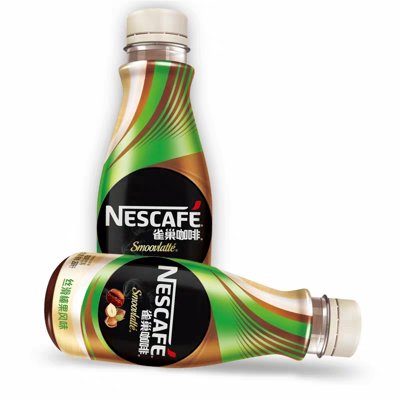 Nescafe/雀巢咖啡丝滑榛果咖啡开盖即饮咖啡饮料瓶装268ml*15瓶