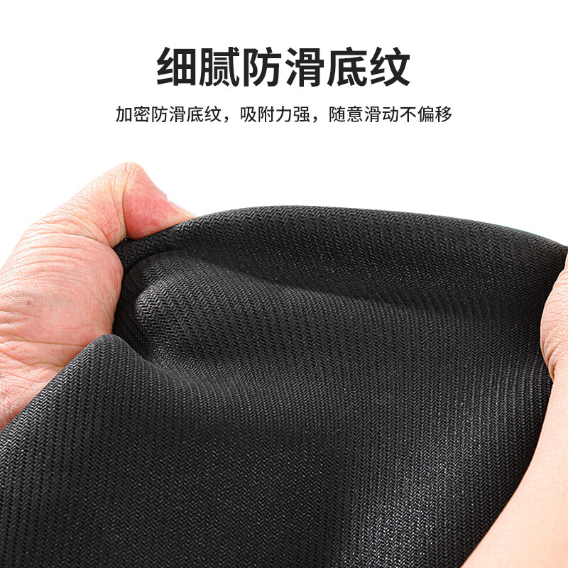 宜客莱(ECOLA)MP01BK 黑色 平面鼠标垫220*180*3mm高清大图