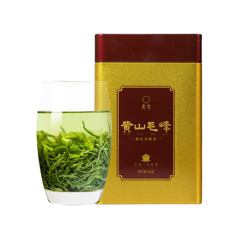 [中华特色]池州馆 2025年新茶春茶天方茶叶68g黄山毛峰绿茶正宗原产地雨前浓香耐泡型毛峰绿茶
