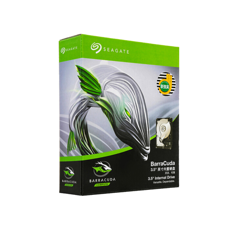 希捷(Seagate)ST1000DM010 1TB台式硬盘(1TB 64MB 7200RPM SATA接口)