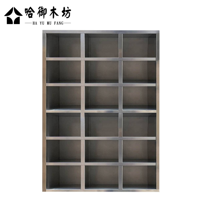 哈御木坊可定制18格无门鞋柜950*390*1900mm/个高清大图