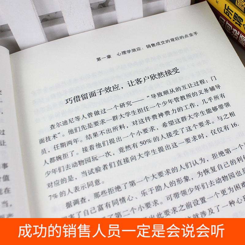 [正版]6册 销售就是要玩转情商管理类书籍营销口才顾客行为心理学就是会把话说到客户心里去市场沟通技巧话术大全二手房地产高清大图