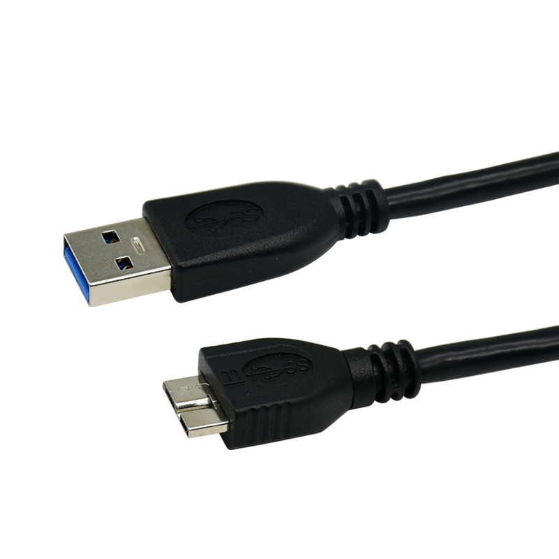 酷比客(L-CUBIC) USB3.0轉接線USBAM-Micro黑色0.5M