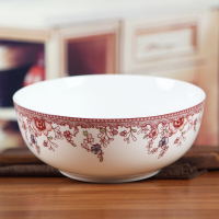 品味生活浪漫雅韵26头餐具套装釉中彩家用陶瓷餐具套装