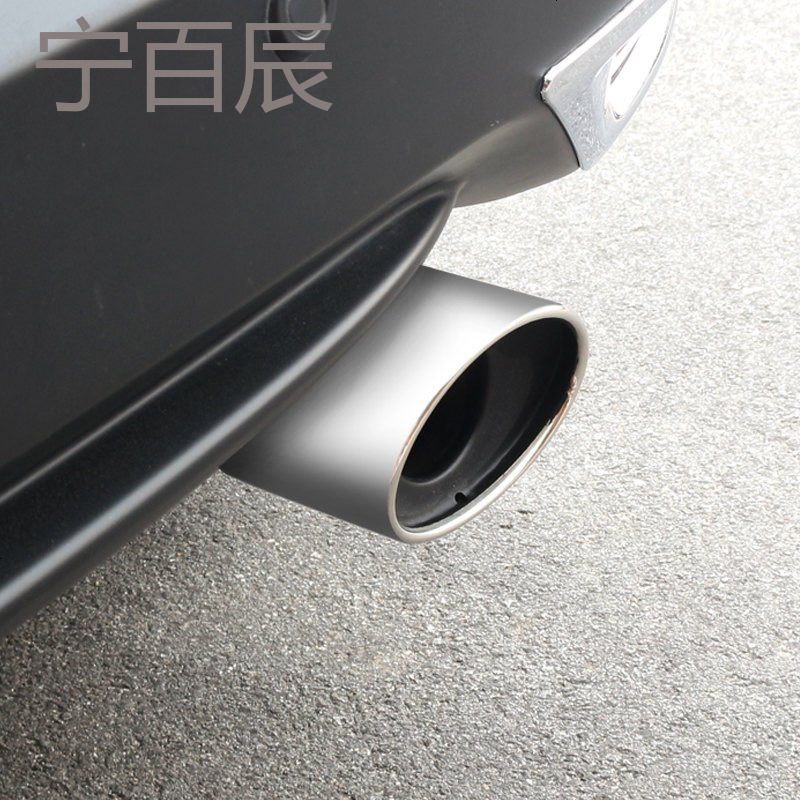 本田缤智改装专用汽车尾喉 XRV专用消声器排气管用品不锈钢烤蓝