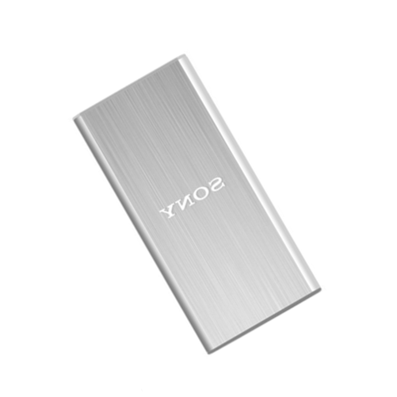 Sony/索尼 外置固态硬盘256GB SL-BG2(银色)铝制外壳 经久耐用 高速USB3.0其他值小巧紧凑