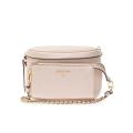 迈克·科尔斯(MICHAEL KORS)女士真皮斜挎包时尚金属徽标链条装饰