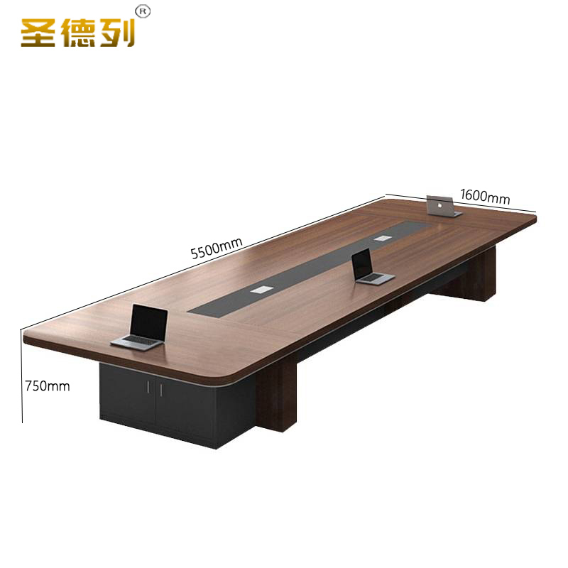 圣德列 会议桌简约现代长条桌X-6 5500*1600*750mm高清大图