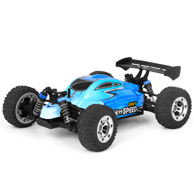 美致模型(MZ)遥控车 1:18高速车四驱攀爬越野车赛车玩具模型 蓝色