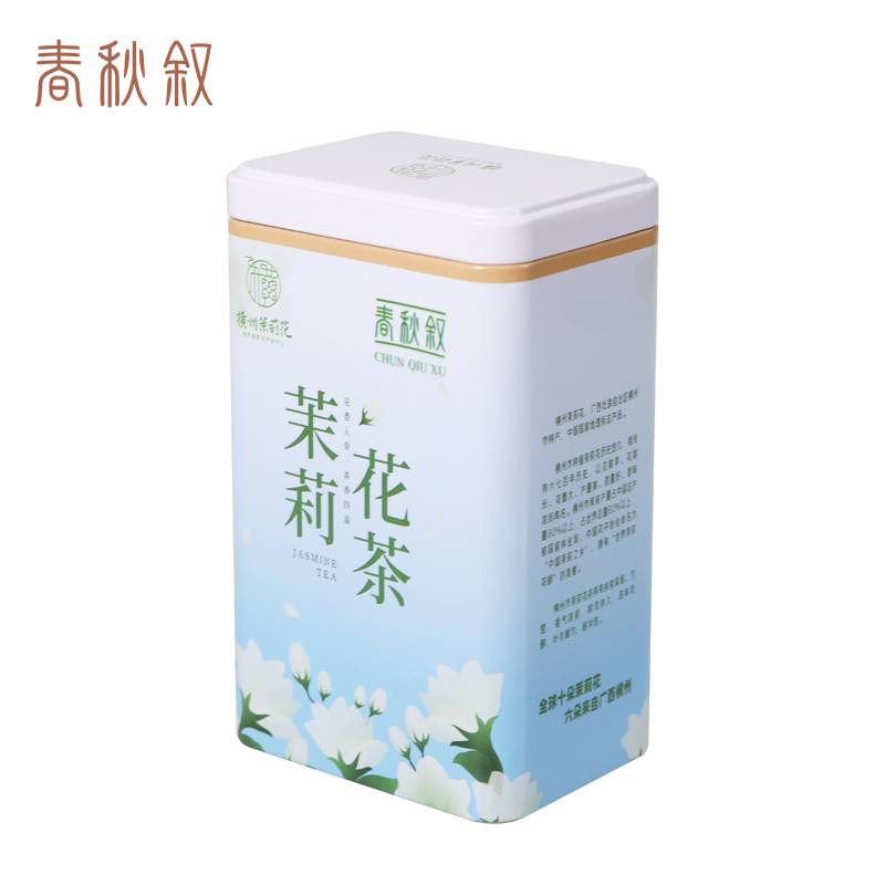 春秋叙 茉莉花茶 长海甘露 特种 100g/罐高清大图
